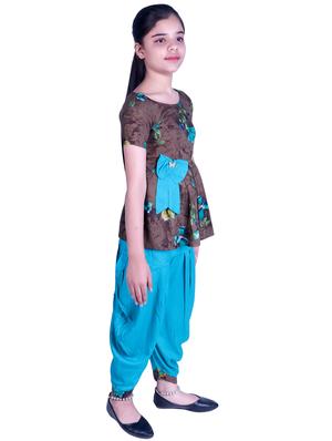 blue rayon suit set - 17666561 - Standard Image - 3