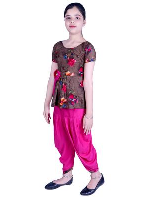 pink rayon suit set - 17666562 - Standard Image - 2