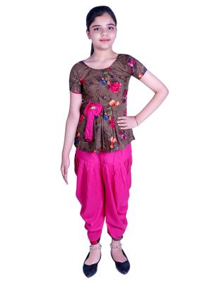 pink rayon suit set - 17666562 - Standard Image - 3