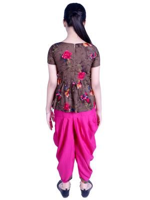 pink rayon suit set - 17666562 - Standard Image - 5