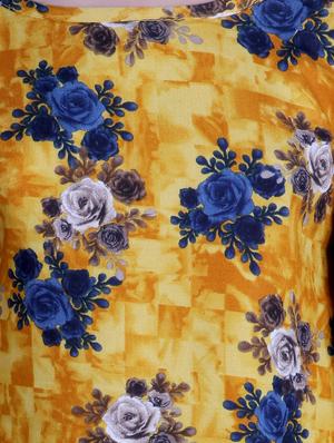 yellow rayon suit set - 17666566 - Standard Image - 5