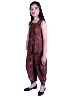 brown rayon suit set - 17666571 - Standard Image - 2