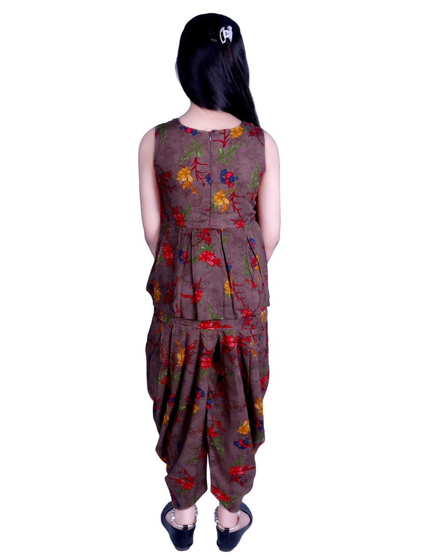 brown rayon suit set - 17666571 - Zoom Image - 4