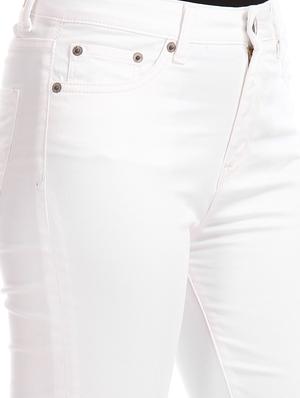 white cotton blend jeggings - 17666655 - Standard Image - 4