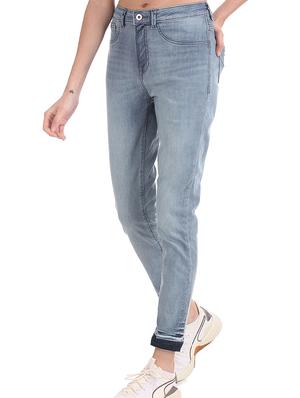 mid rise stone washed jeans - 17666657 - Standard Image - 2