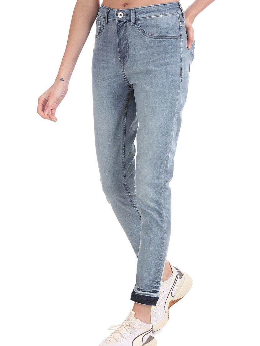 mid rise stone washed jeans - 17666657 - Zoom Image - 2