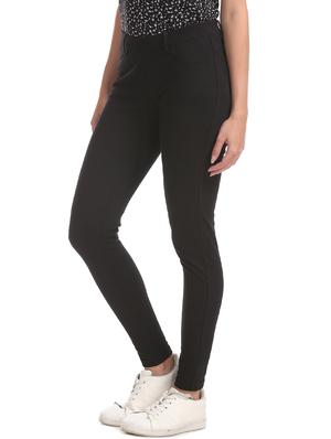 mid rise solid jeggings - 17666660 - Standard Image - 2