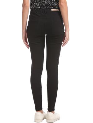 mid rise solid jeggings - 17666660 - Standard Image - 3