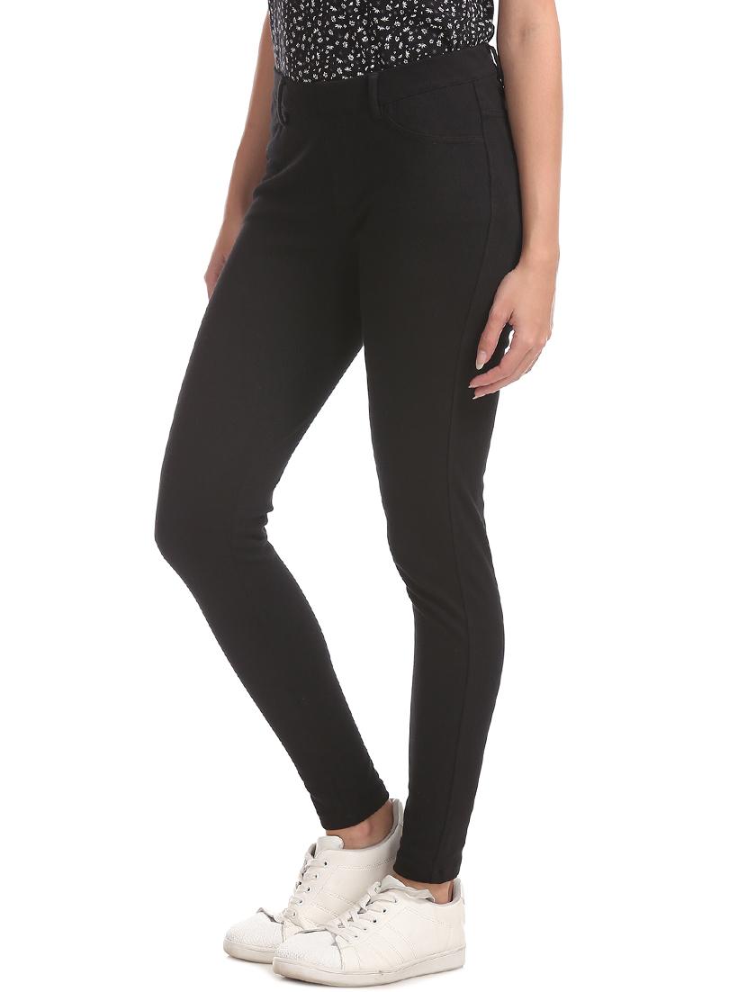 mid rise solid jeggings - 17666660 - Zoom Image - 2