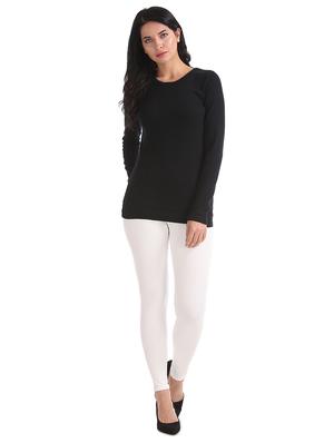 mid rise solid jeggings - 17666661 - Standard Image - 4