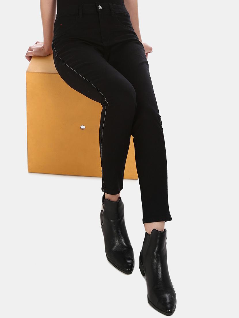 mid rise solid jean - 17666665 - Zoom Image - 2