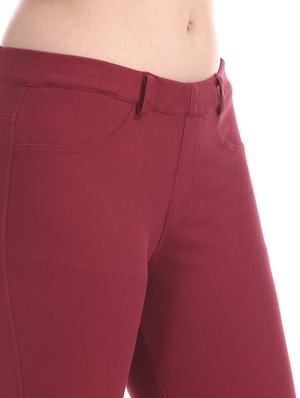 slim fit solid jeggings - 17666674 - Standard Image - 5