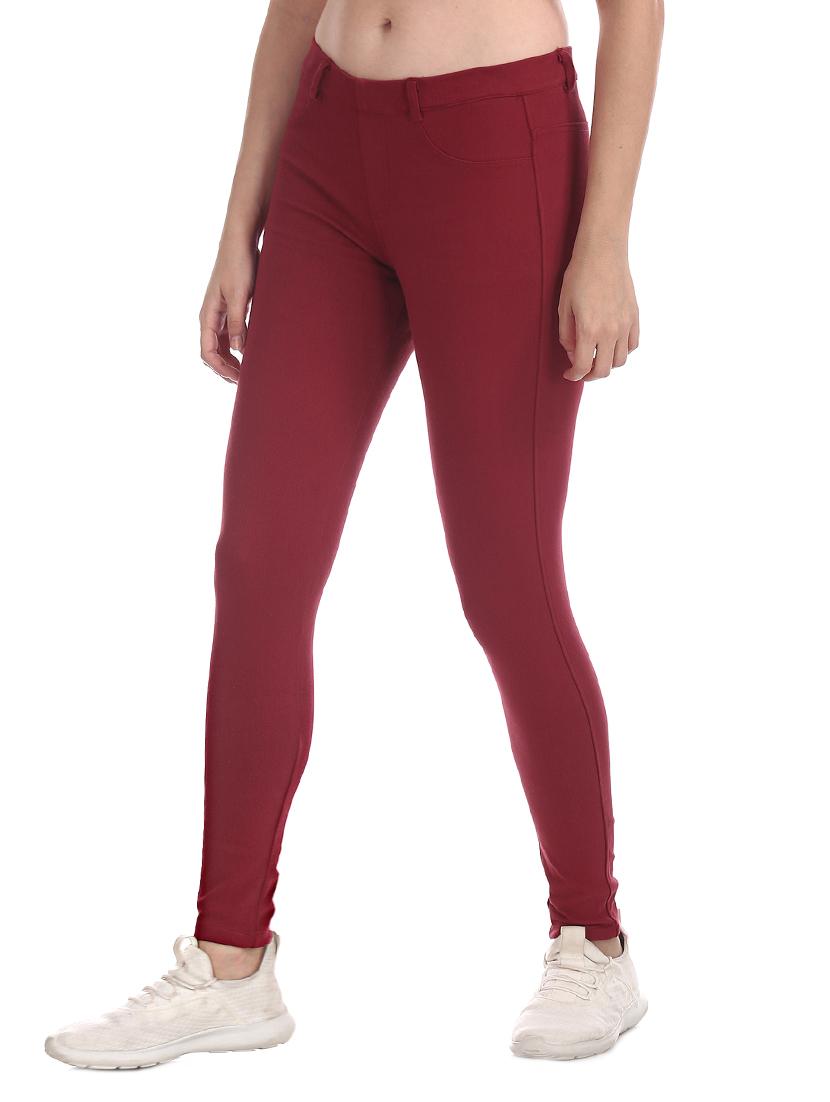 slim fit solid jeggings - 17666674 - Zoom Image - 2