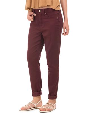 red cotton blend jeggings - 17666676 - Standard Image - 2