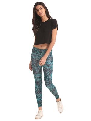 mid rise solid legging - 17666922 - Standard Image - 4