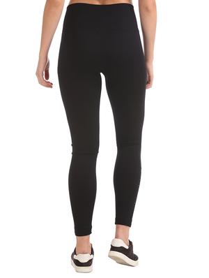 mid rise solid legging - 17666953 - Standard Image - 3
