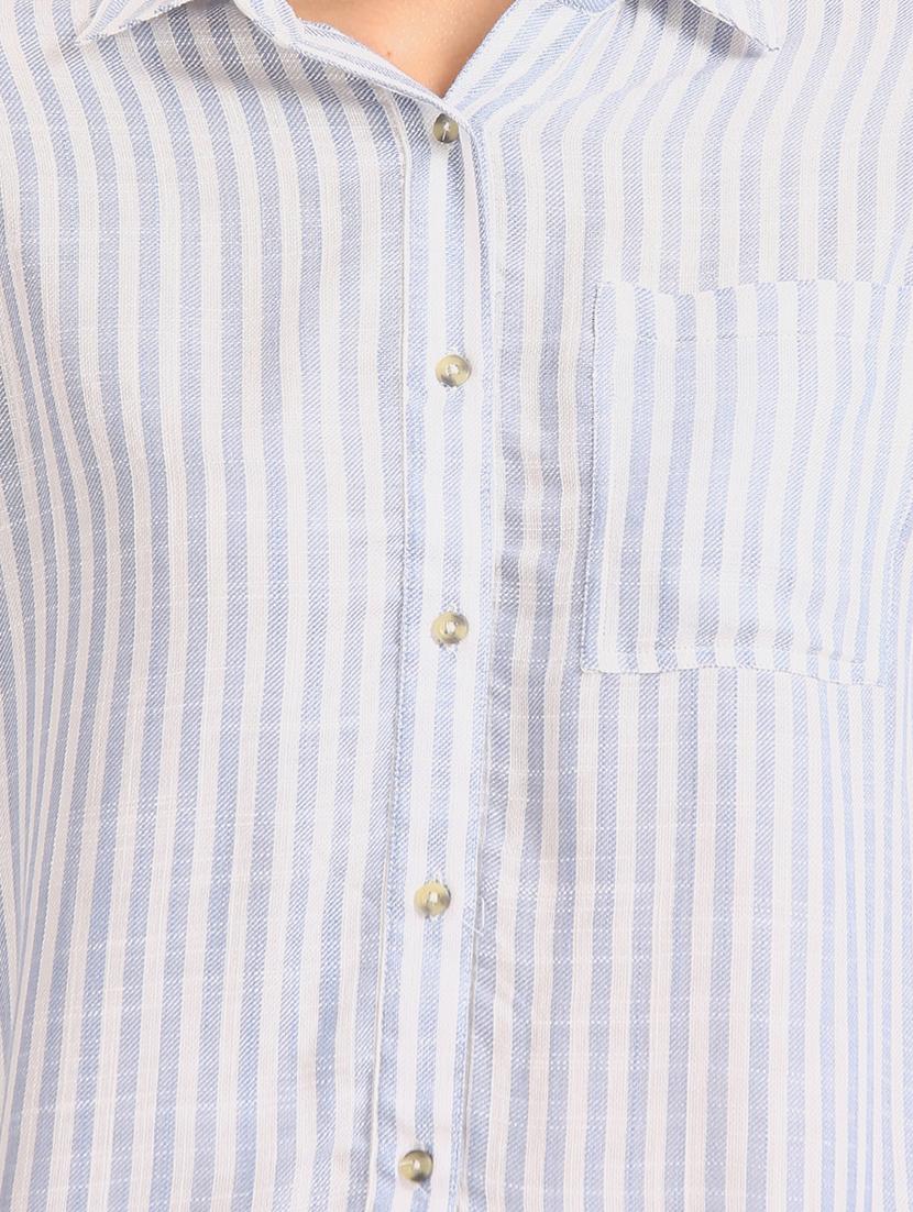 long sleeves striped shirt - 17666959 - Zoom Image - 5