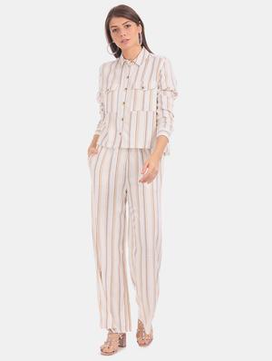 long sleeves striped shirt - 17666960 - Standard Image - 4