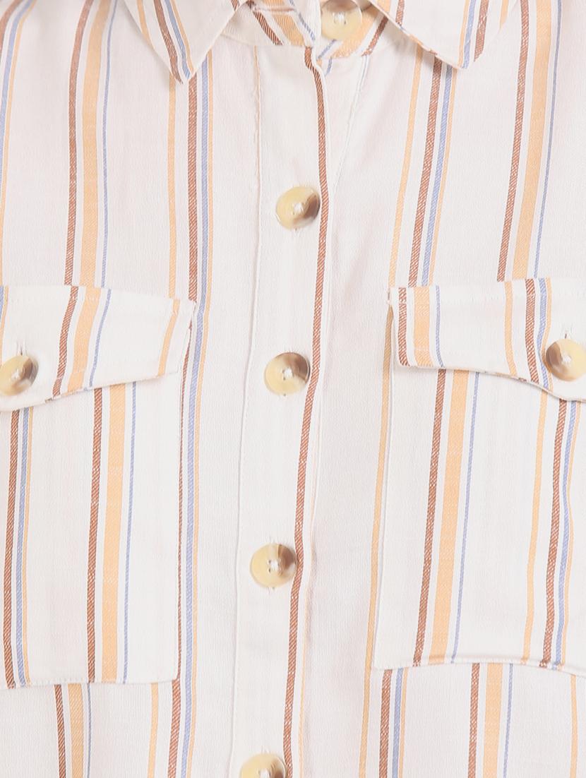 long sleeves striped shirt - 17666960 - Zoom Image - 5