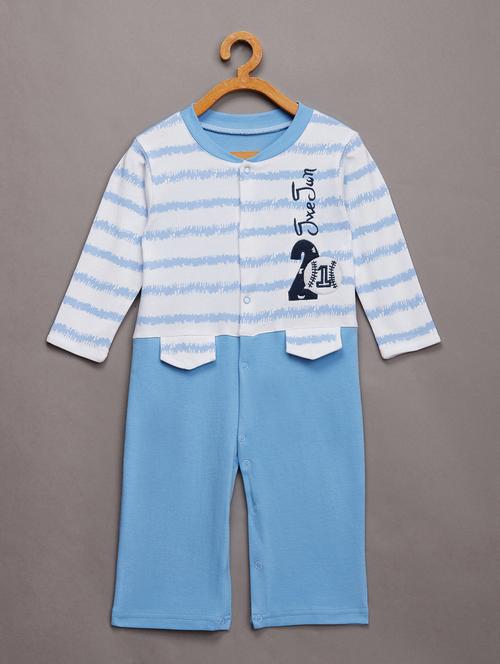 round neck printed onesies - 17666981 - Standard Image - 1