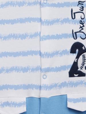 round neck printed onesies - 17666981 - Standard Image - 5