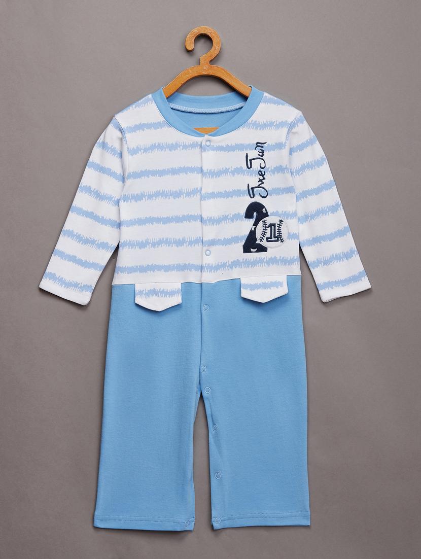 round neck printed onesies - 17666981 - Zoom Image - 1