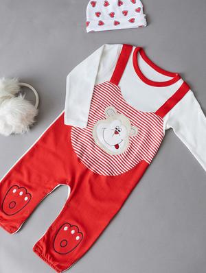 round neck printed onesies - 17666982 - Standard Image - 3