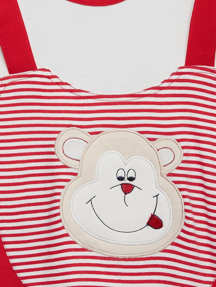round neck printed onesies - 17666982 - Zoom Image - 5
