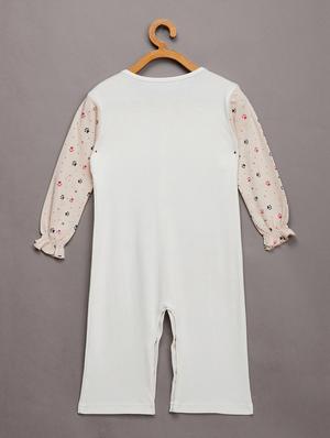 round neck printed onesies - 17666984 - Standard Image - 2