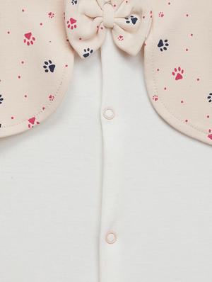 round neck printed onesies - 17666984 - Standard Image - 4