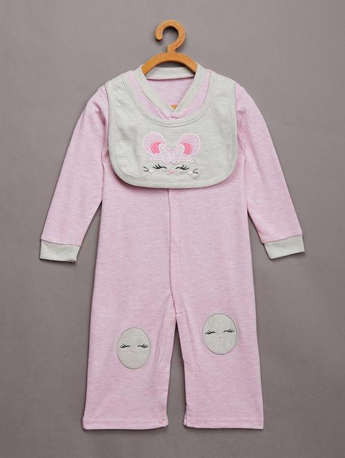 round neck printed onesies - 17666985 - Standard Image - 1