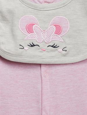 round neck printed onesies - 17666985 - Standard Image - 4
