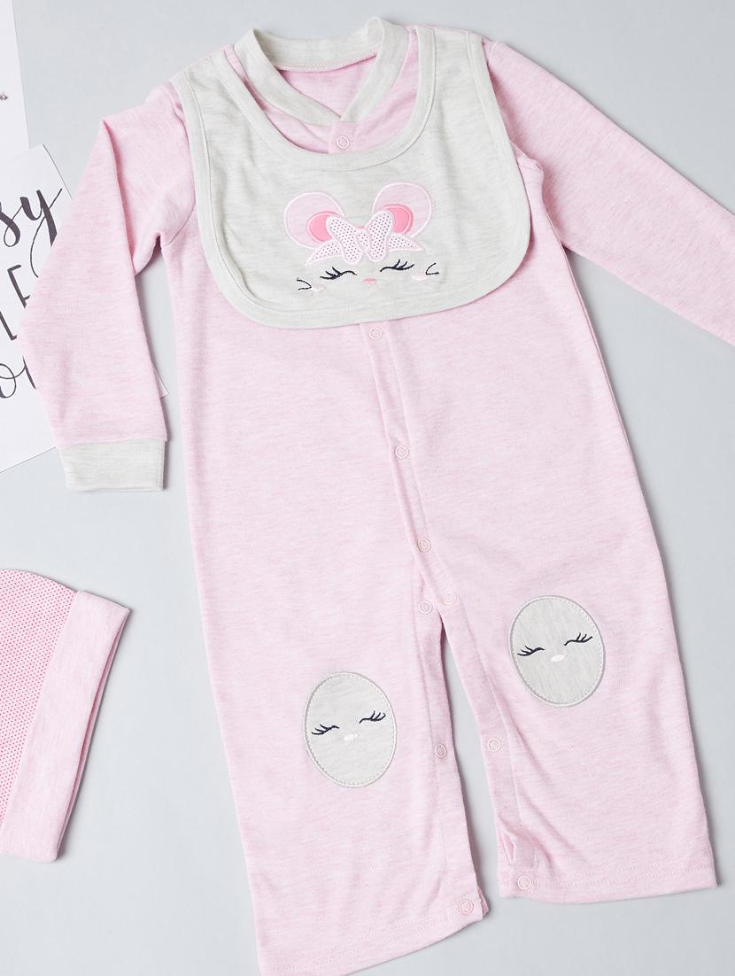 round neck printed onesies - 17666985 - Zoom Image - 3