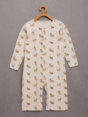 set of 2 round neck printed onesies - 17666992 - Standard Image - 2