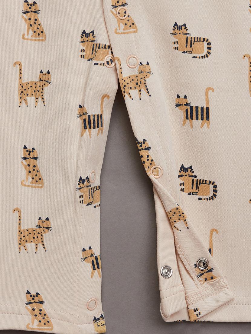 set of 2 round neck printed onesies - 17666992 - Zoom Image - 4