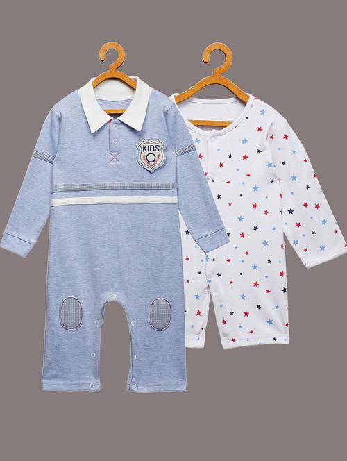 set of 2 printed onesies - 17666993 - Standard Image - 1