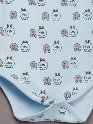 set of 3 printed rompers - 17666996 - Standard Image - 4