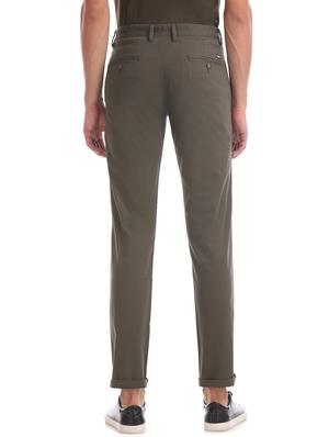 grey solid chinos - 17667190 - Standard Image - 3