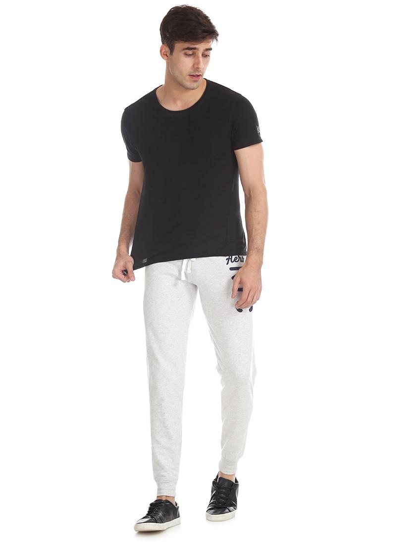 grey printed jogger - 17667236 - Zoom Image - 4