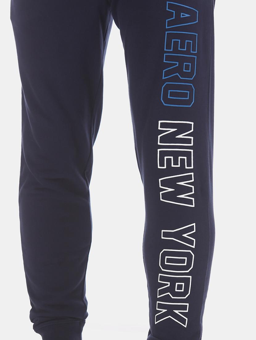 blue printed jogger - 17667253 - Zoom Image - 5