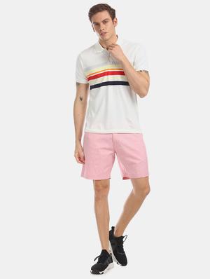pink printed short - 17667267 - Standard Image - 4