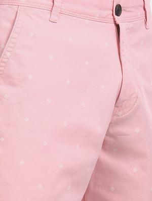 pink printed short - 17667267 - Standard Image - 5