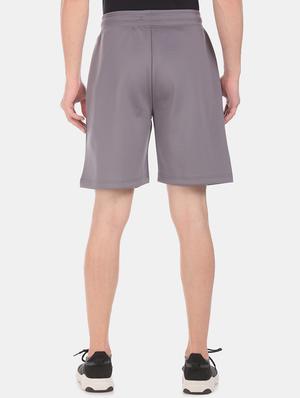 grey solid bermuda short - 17667270 - Standard Image - 3