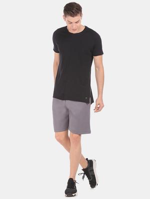 grey solid bermuda short - 17667270 - Standard Image - 4