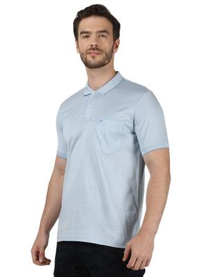 blue printed polo t-shirt - 17667405 - Standard Image - 2