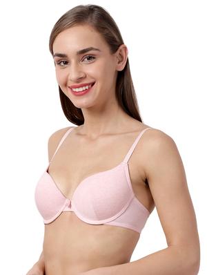 pink solid t-shirt bra - 17667869 - Standard Image - 2
