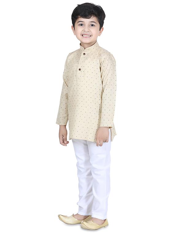 printed kurta pyjama set - 17667895 - Zoom Image - 2