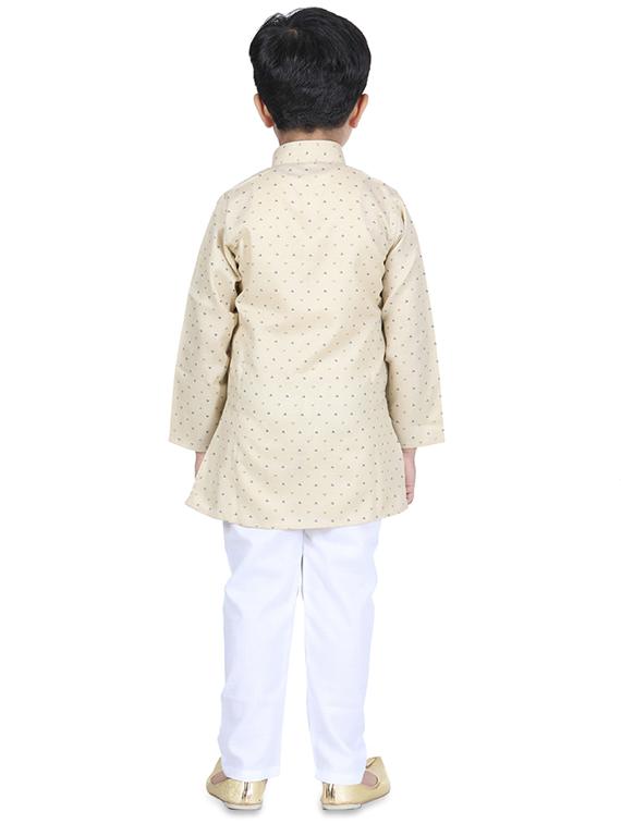 printed kurta pyjama set - 17667895 - Zoom Image - 3