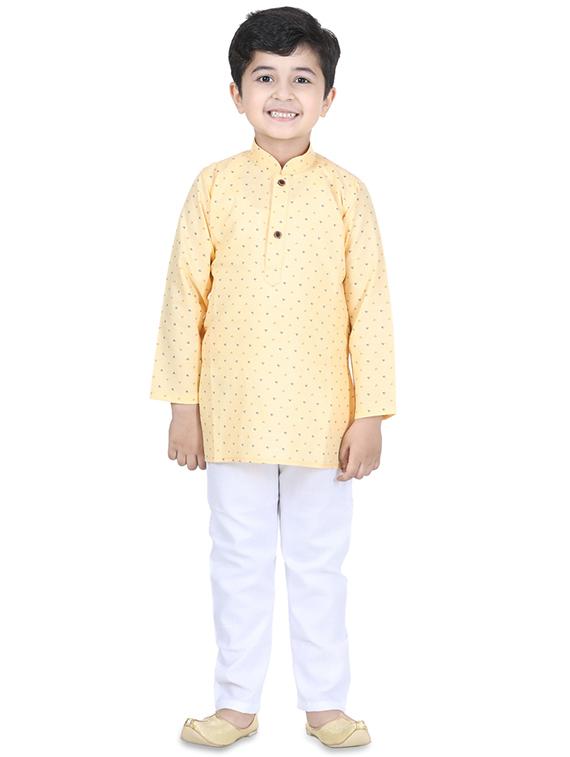 printed kurta pyjama set - 17667897 - Zoom Image - 1