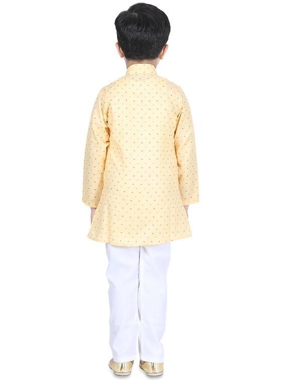 printed kurta pyjama set - 17667897 - Zoom Image - 3